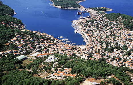 VEDUTA AEREA DEL GOLFO DI LUSSINPICCOLO